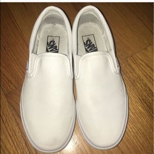 All white vans